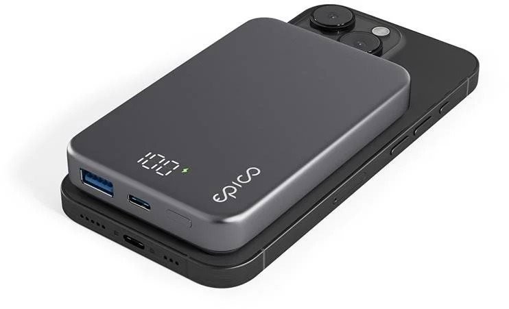Powerbanka Epico Mag+ Aluminum Power Bank 10 000 mAh