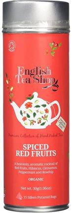 English Tea Shop Kořeněné červené ovoce v plechovce, bio