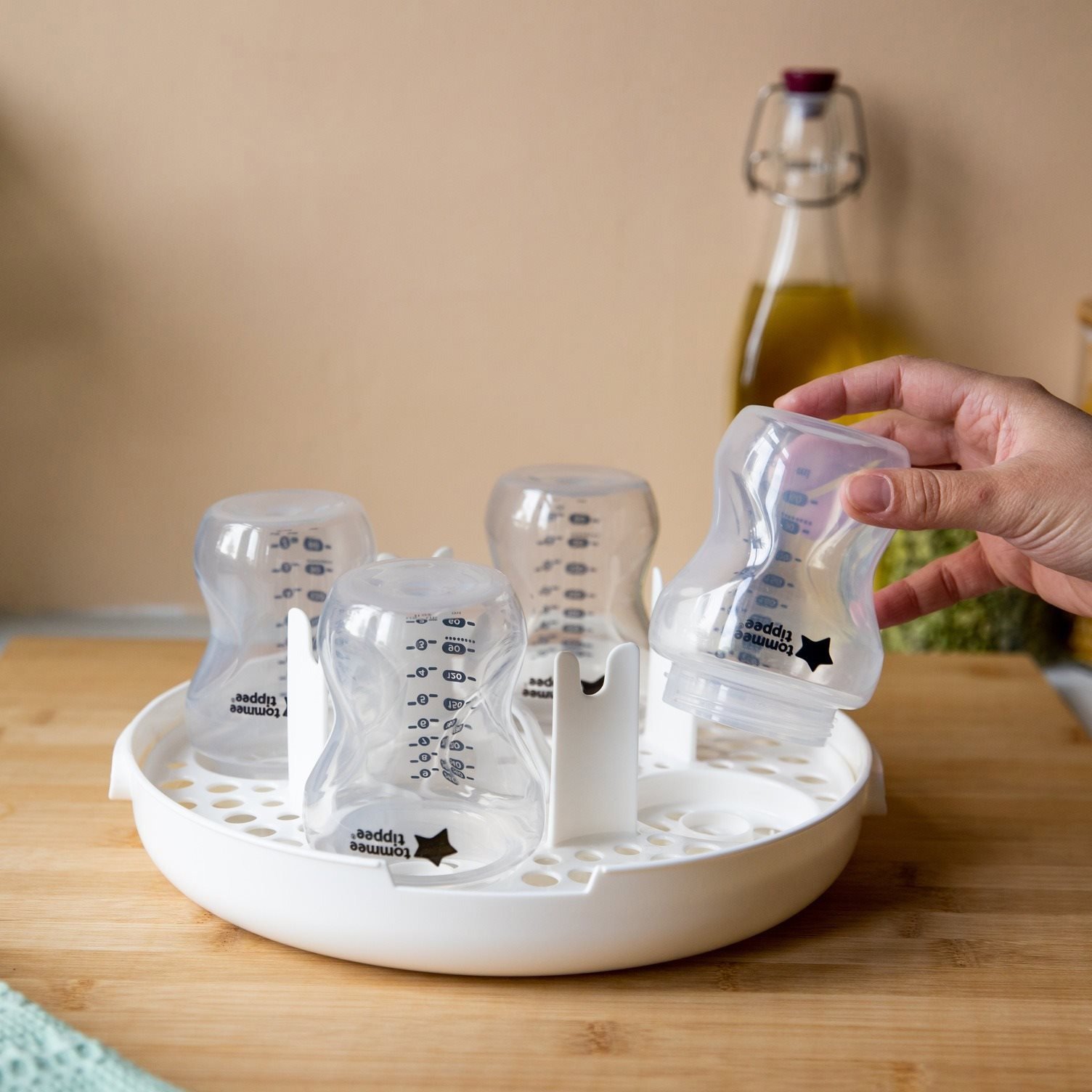 Sterilizátor lahví Parní sterilizátor do mikrovlnné trouby C2N