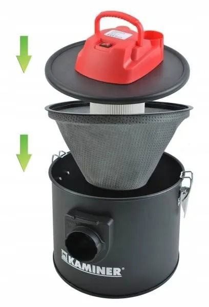 Kaminer ash vacuum cleaner 6317 Electric ash vacuum cleaner 10 l