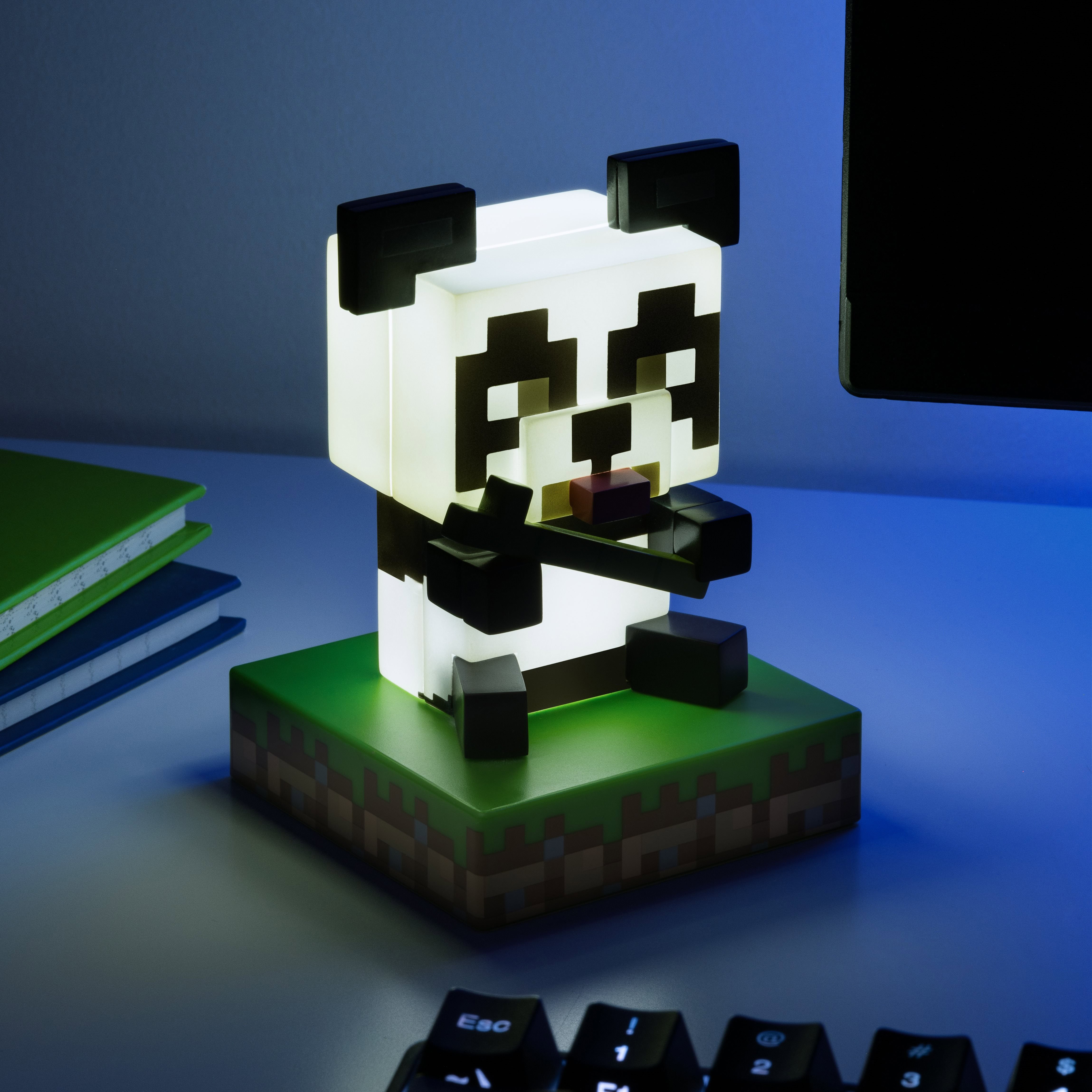 Figurka Minecraft - Panda Icon - lampa dekorativní