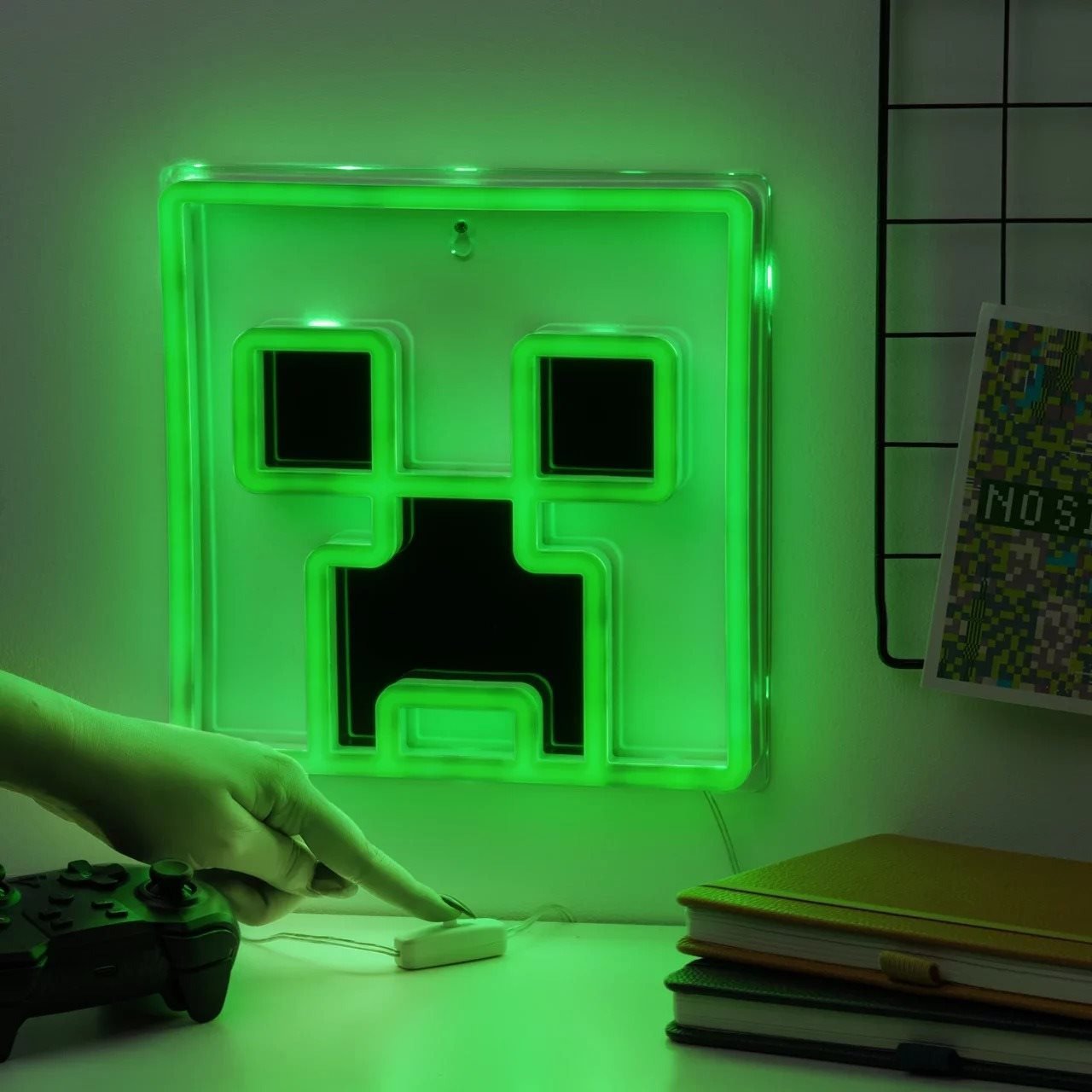 Minecraft - Creeper - dekorative Lampe