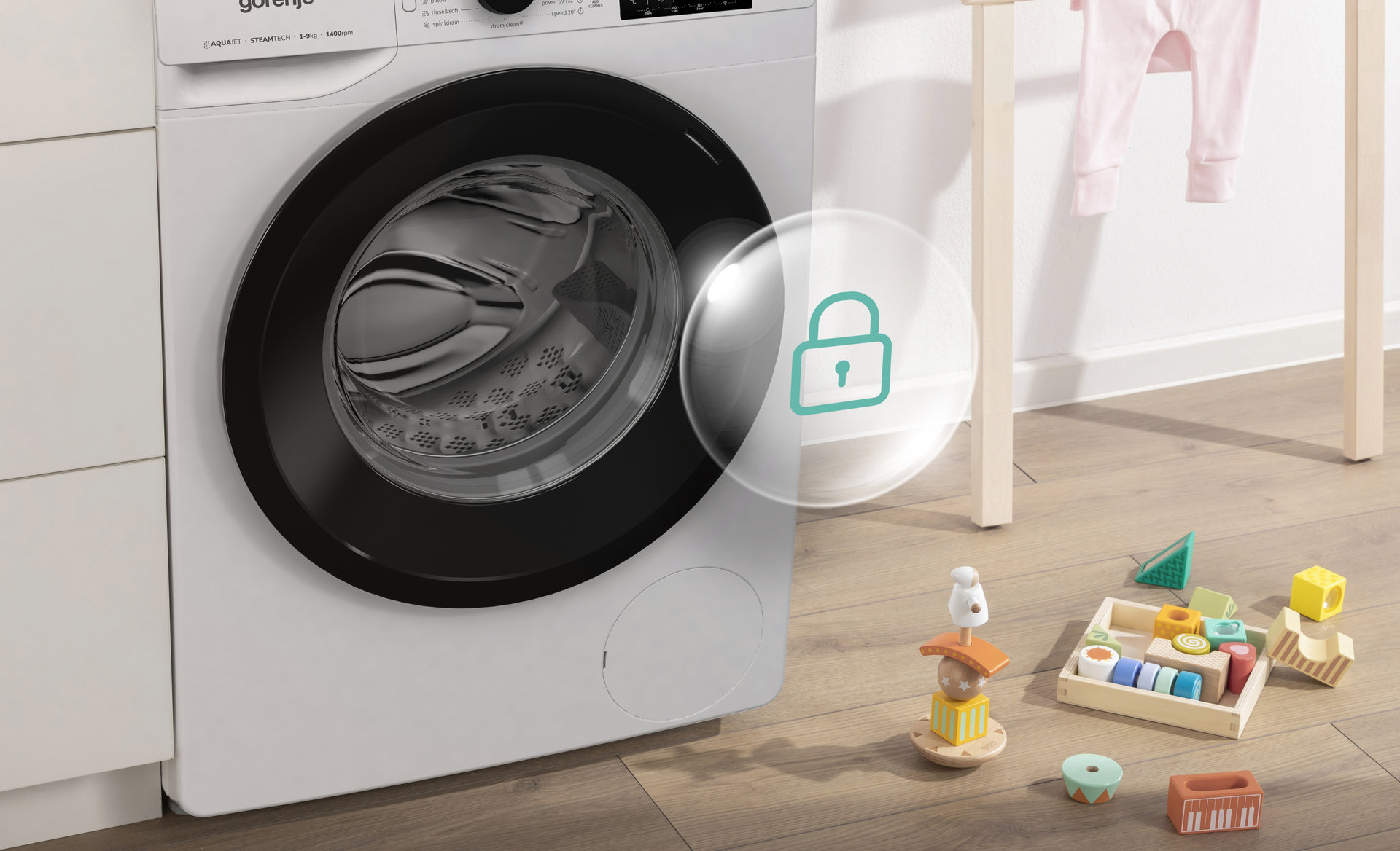 Práčka GORENJE WPNEI14A2SWIFI