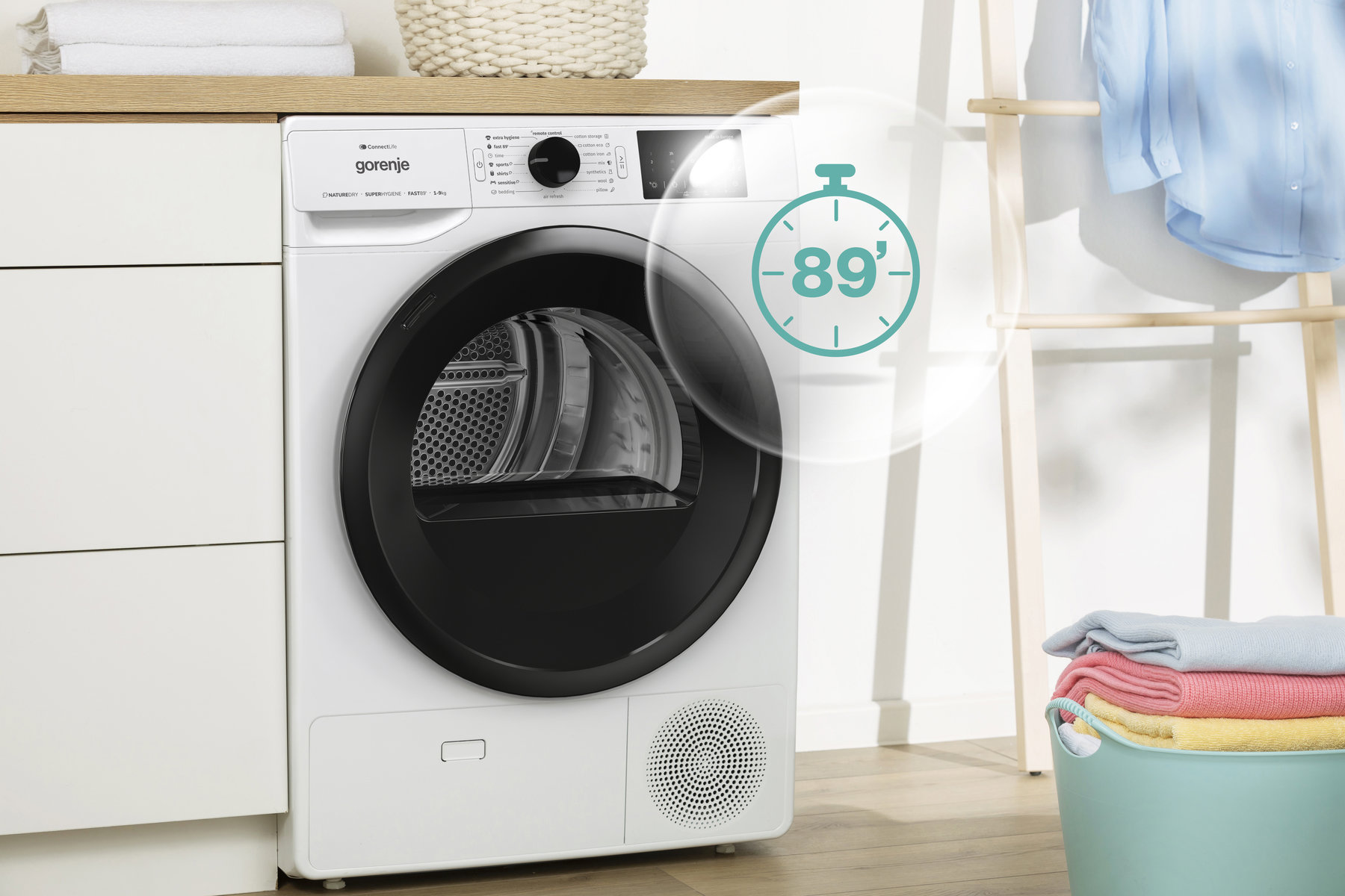 Sušička prádla GORENJE DPNE82/GNLWIFI