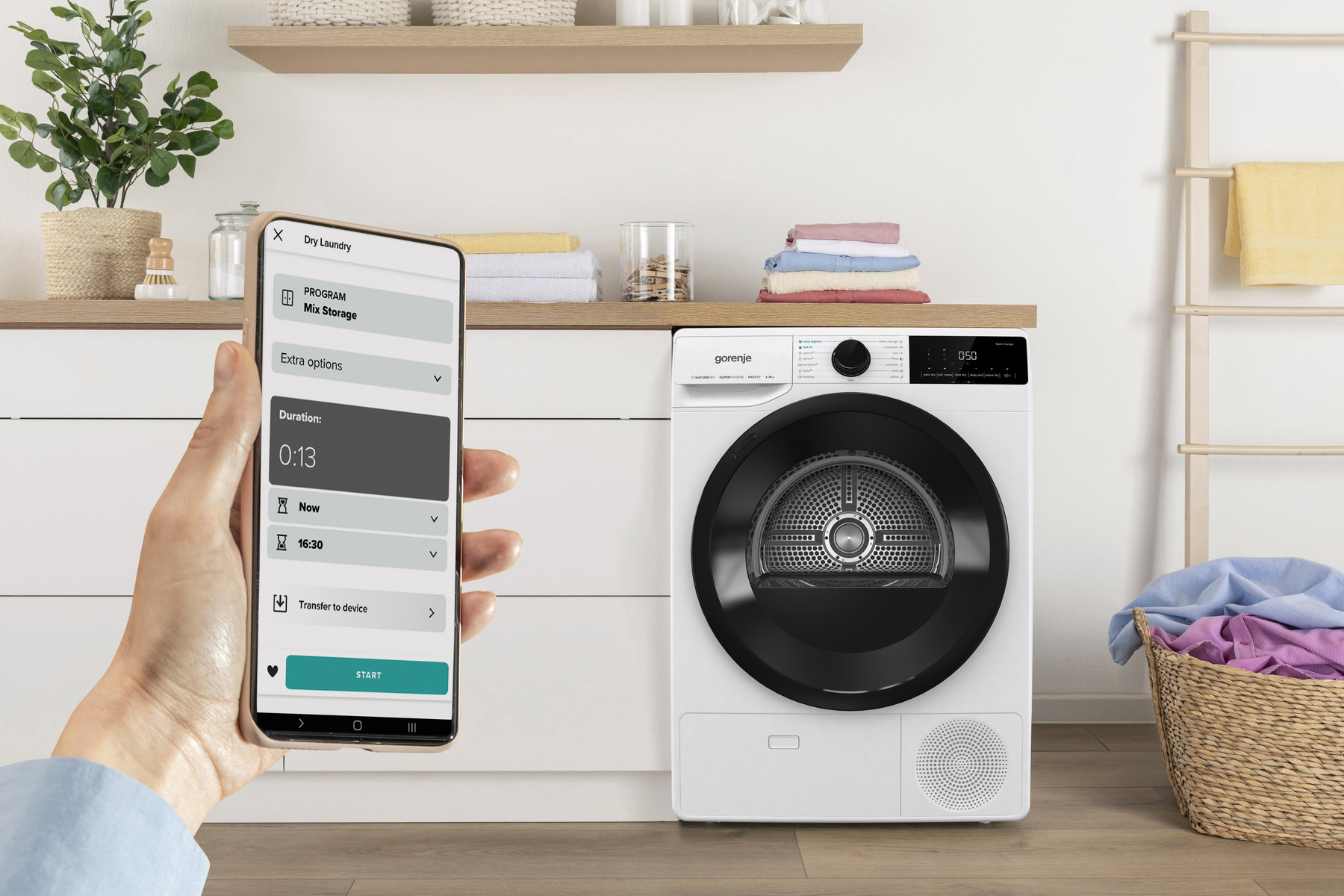 Sušička prádla GORENJE DPNE82/GNLWIFI