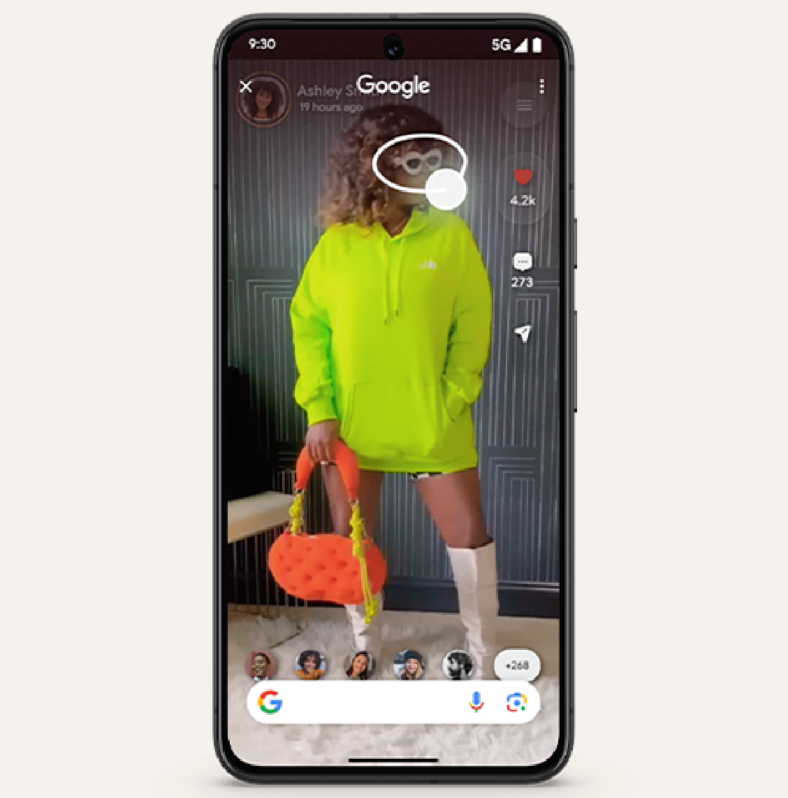 Chytrý telefón Google Pixel 8