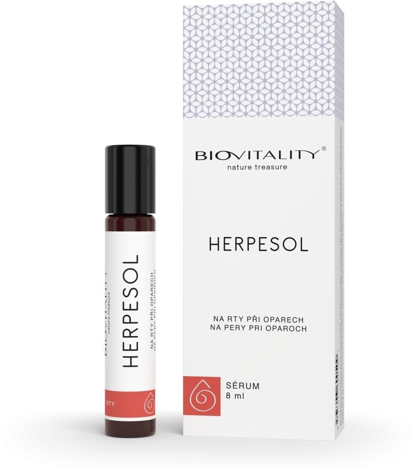 Herpesol - sérum na rty při oparech