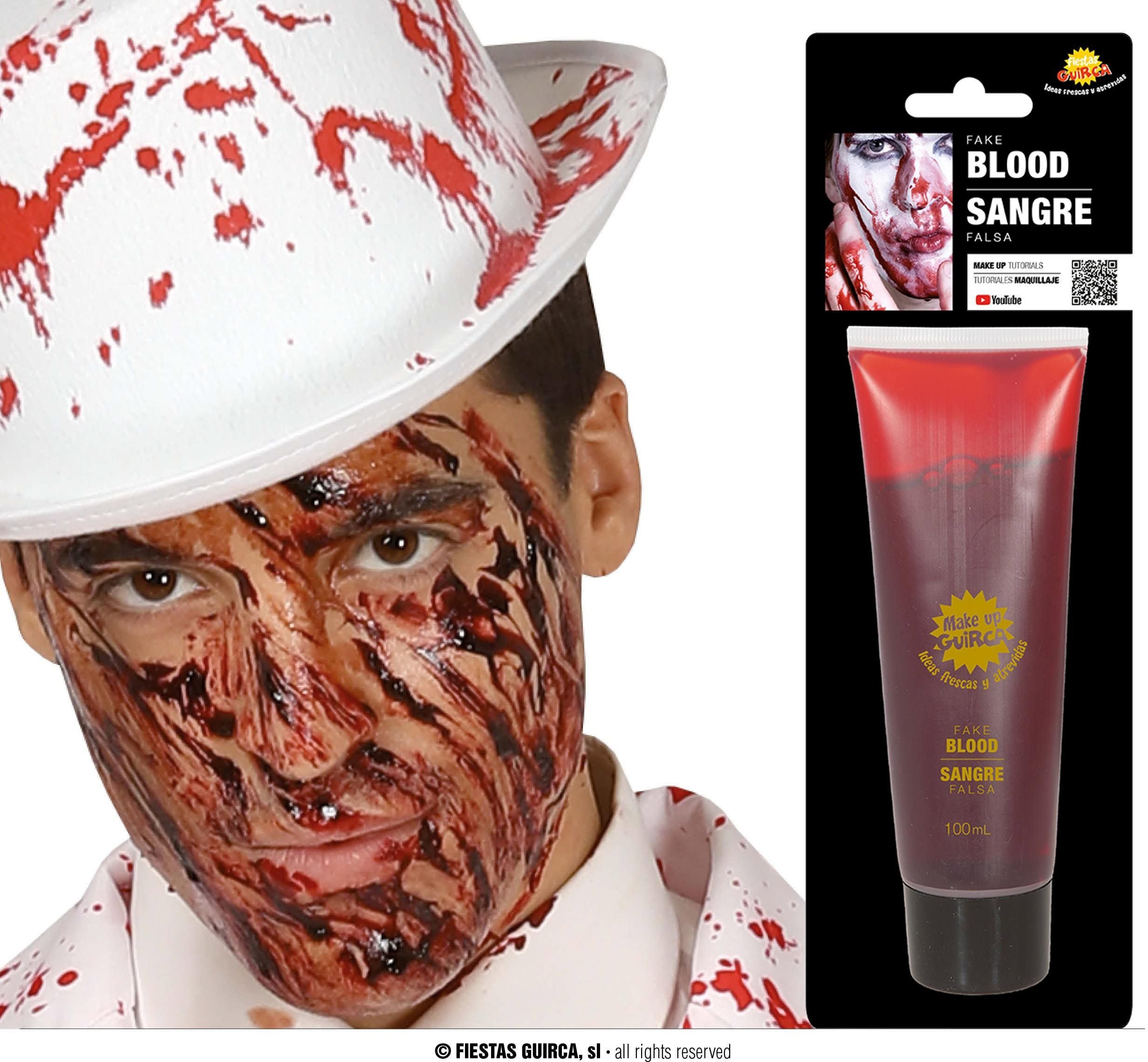 Artificial blood Blood in a tube 100 ml