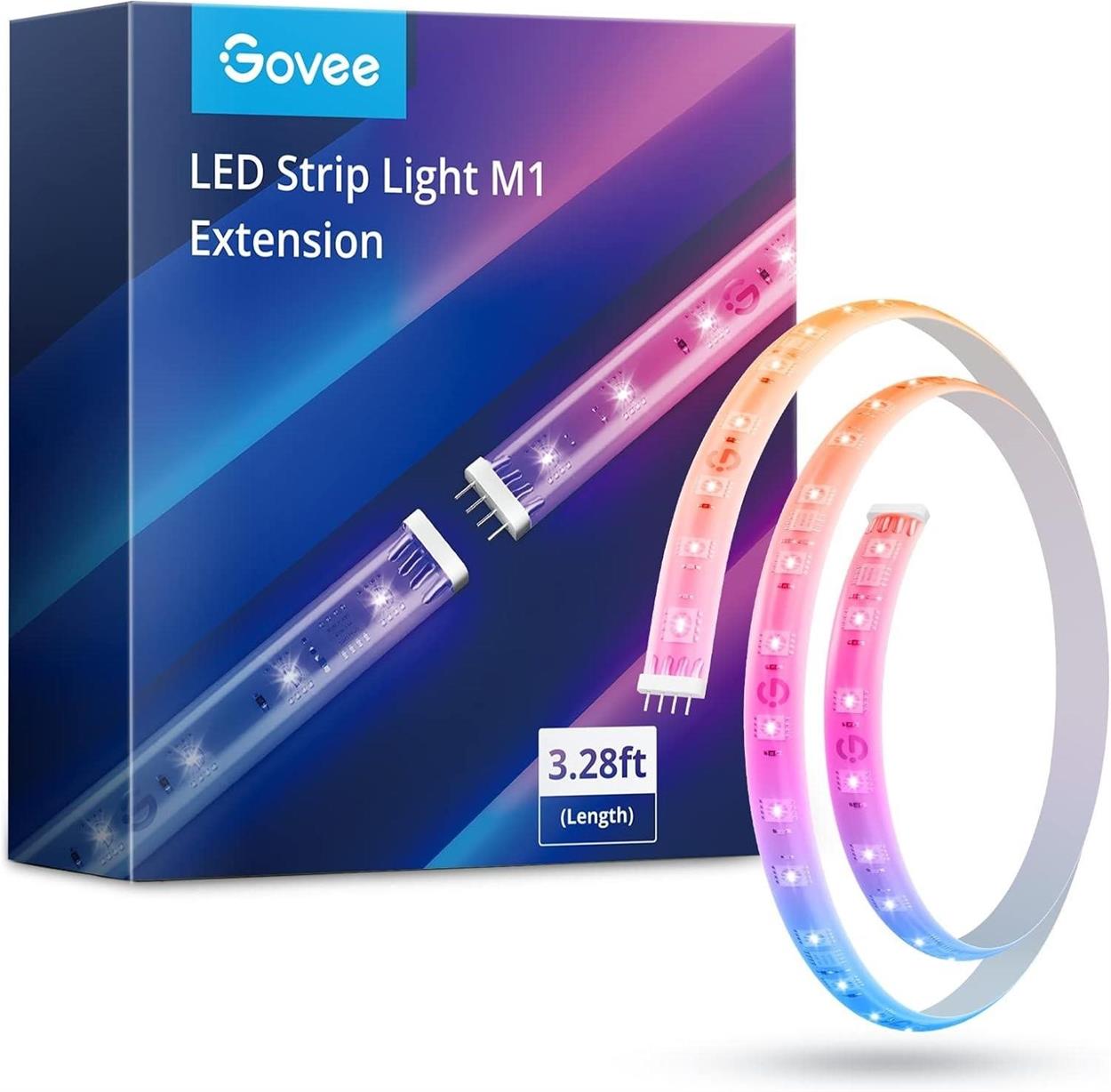 LED pásik Govee M1 PRE PREMIUM Smart RGBICW+ LED Matter, 1 m extender