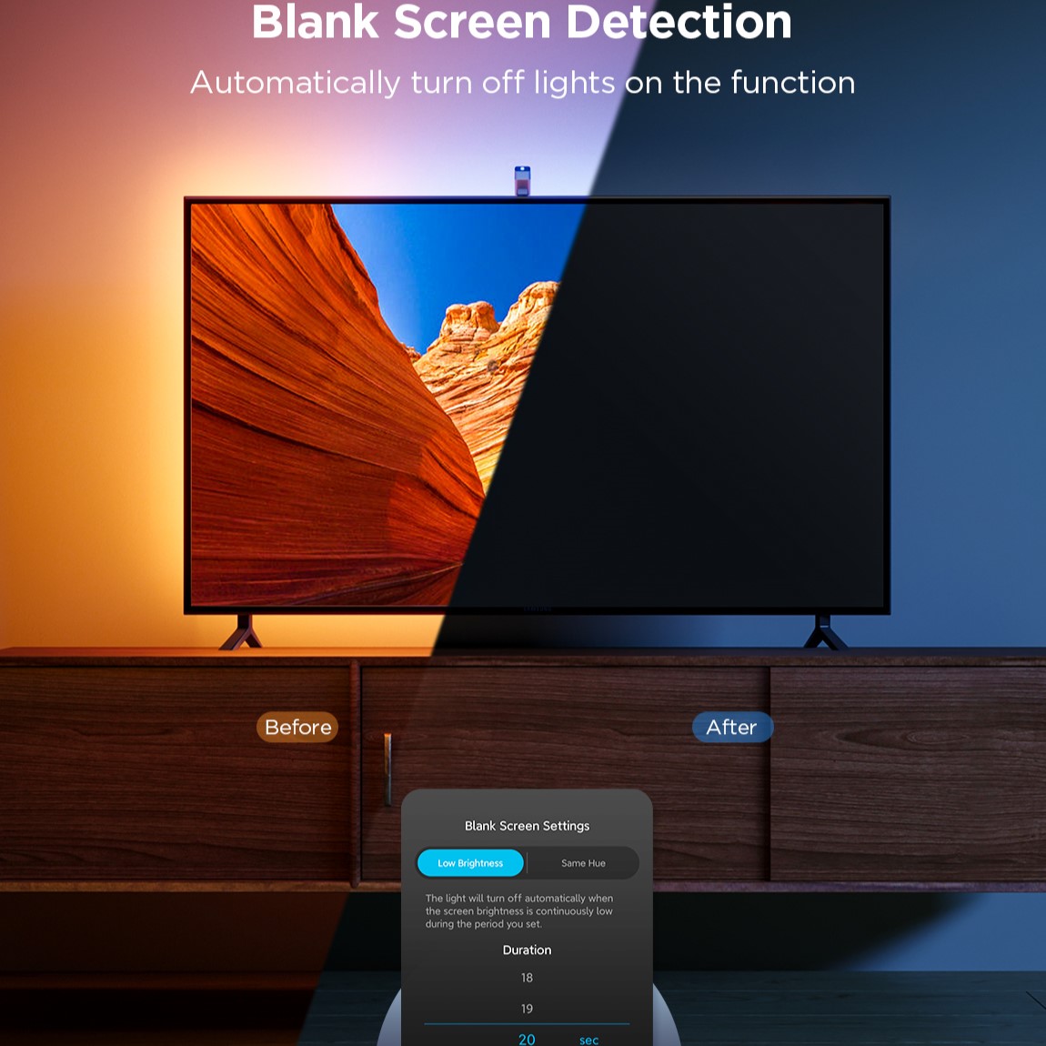 LED pásek Govee TV Backlight 3 Lite TV 75-85" SMART LED