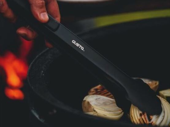Gusta Grill tongs 47,5 cm, black