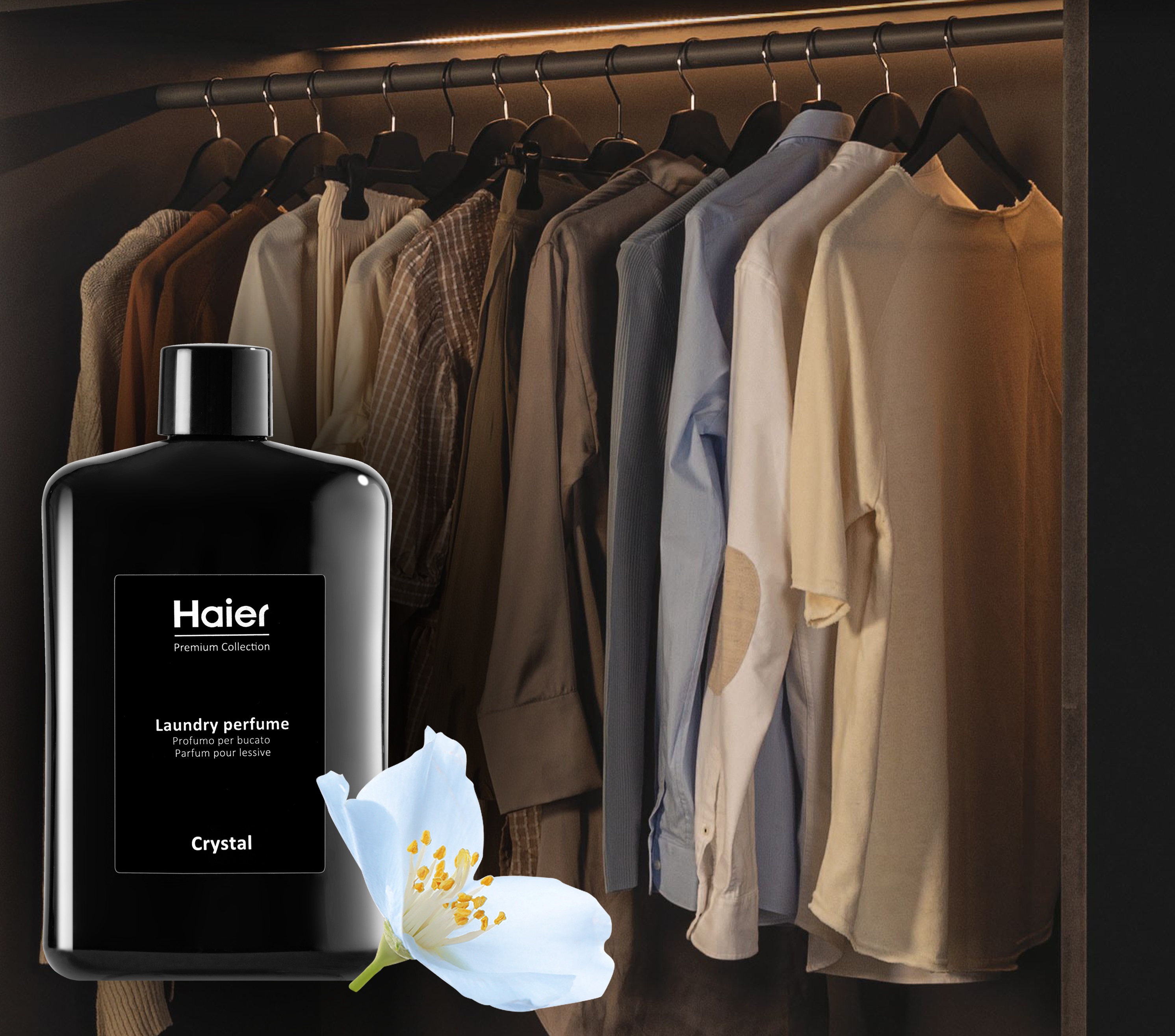 Parfém do pračky Haier HPCC1040 CRYSTAL 400ml