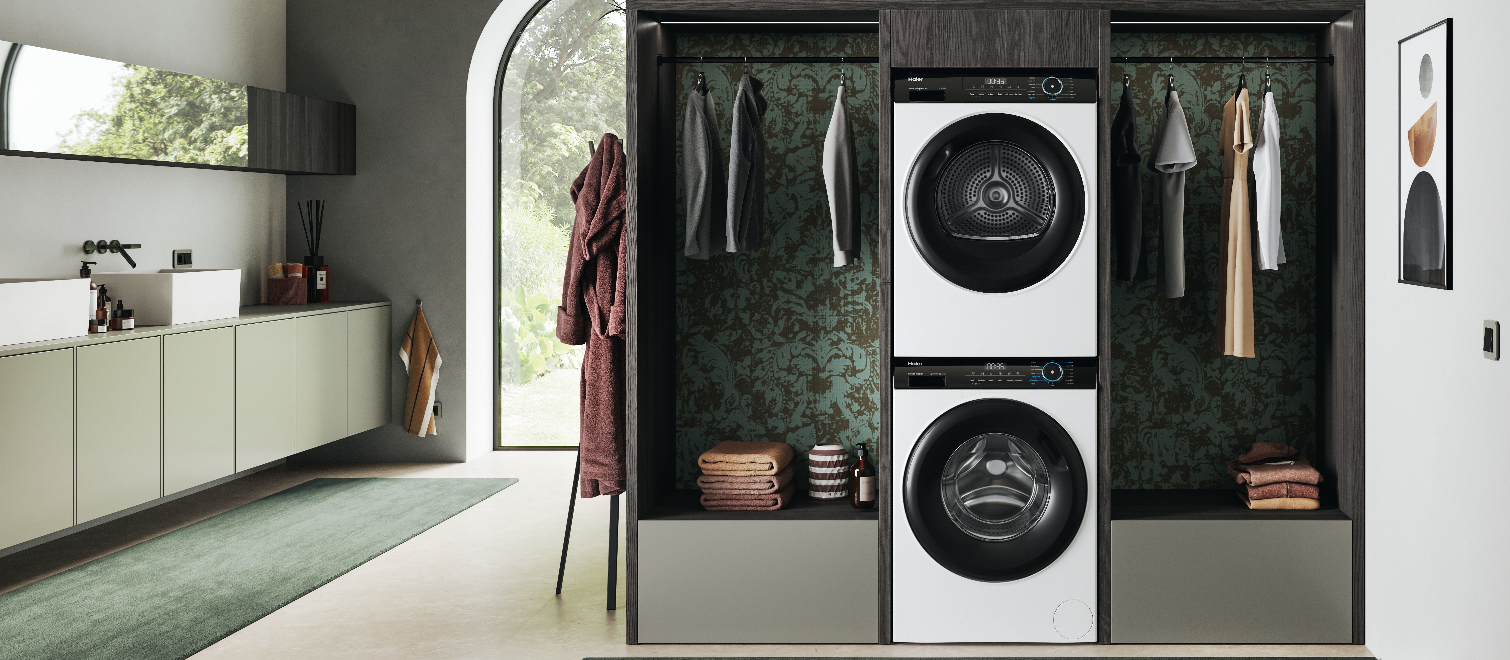 ušička prádla HAIER HD80-A2939-S
