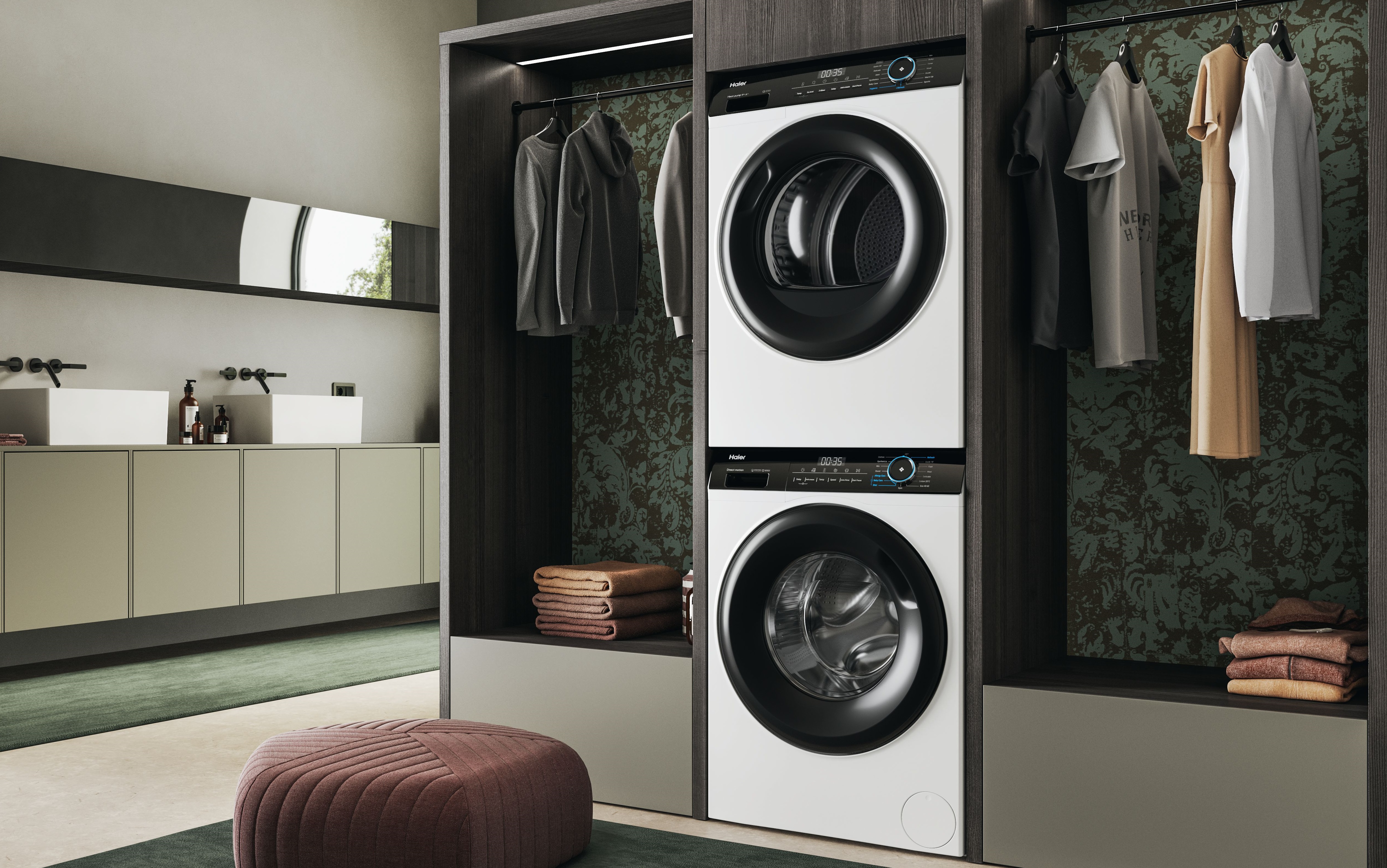 ušička prádla HAIER HD80-A2939-S