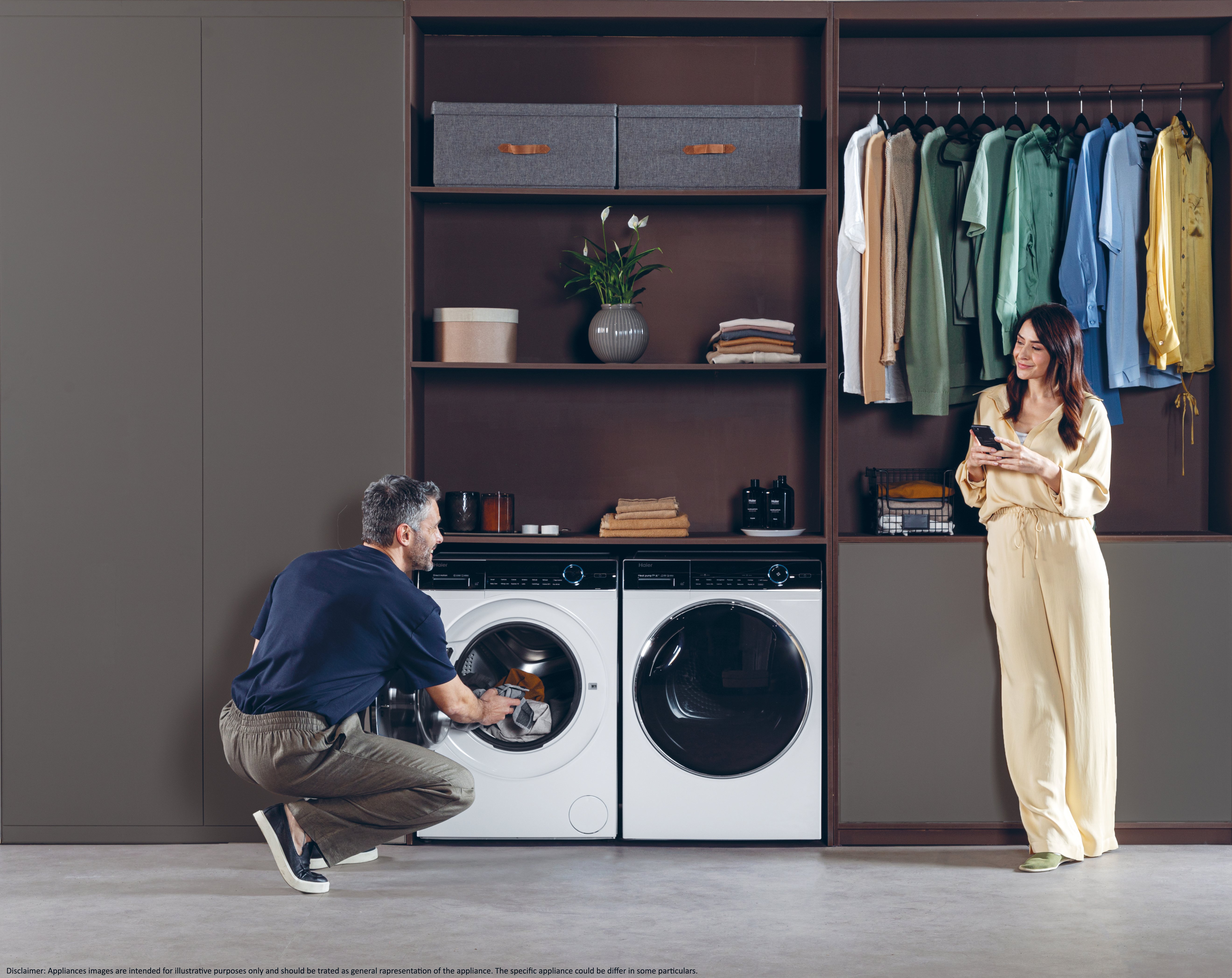 Sušička prádla HAIER HD100-A2979NU1-S I-PRO SERIES 7 PLUS