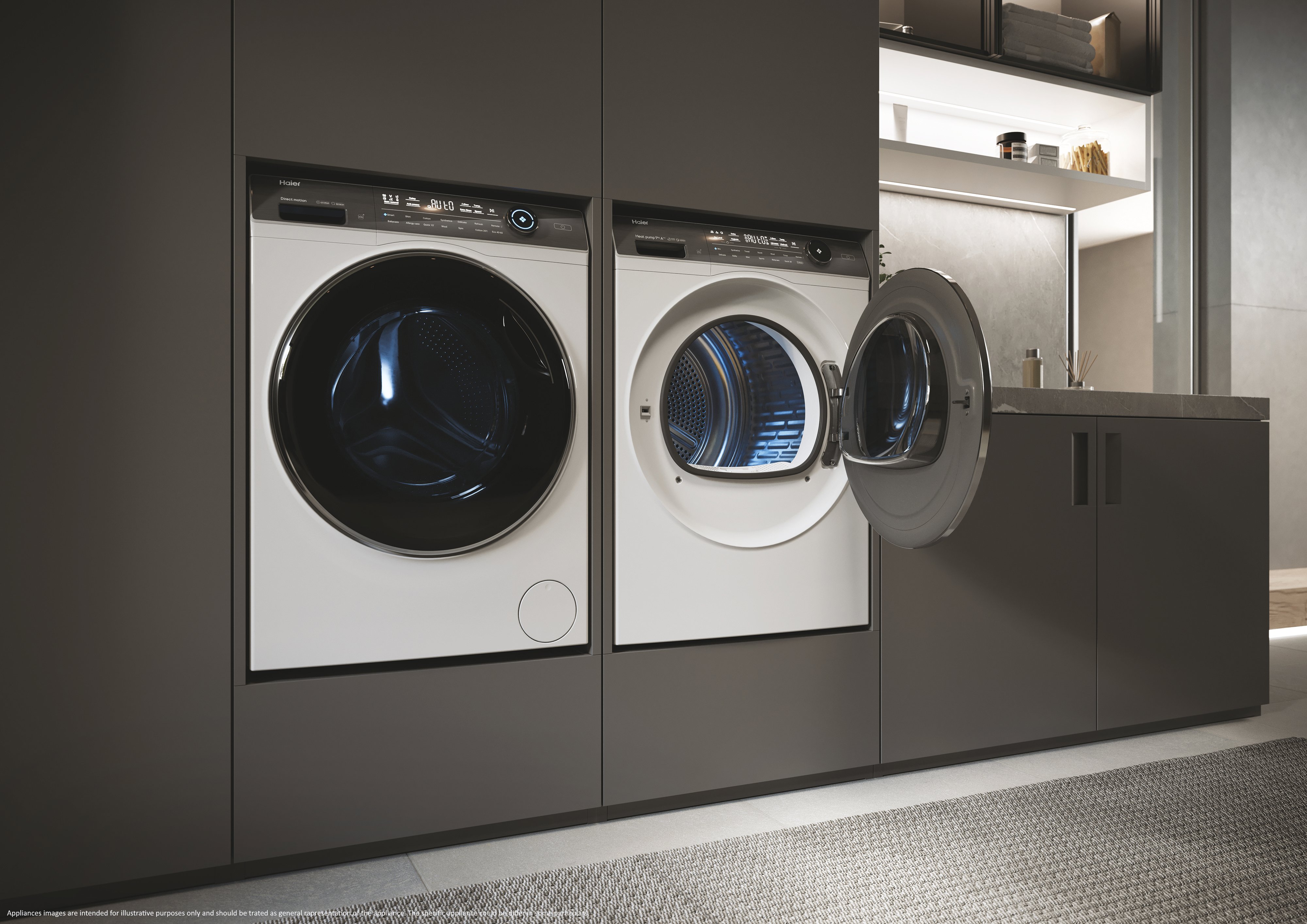 Sušička prádla HAIER HD100-A2979NU1-S I-PRO SERIES 7 PLUS