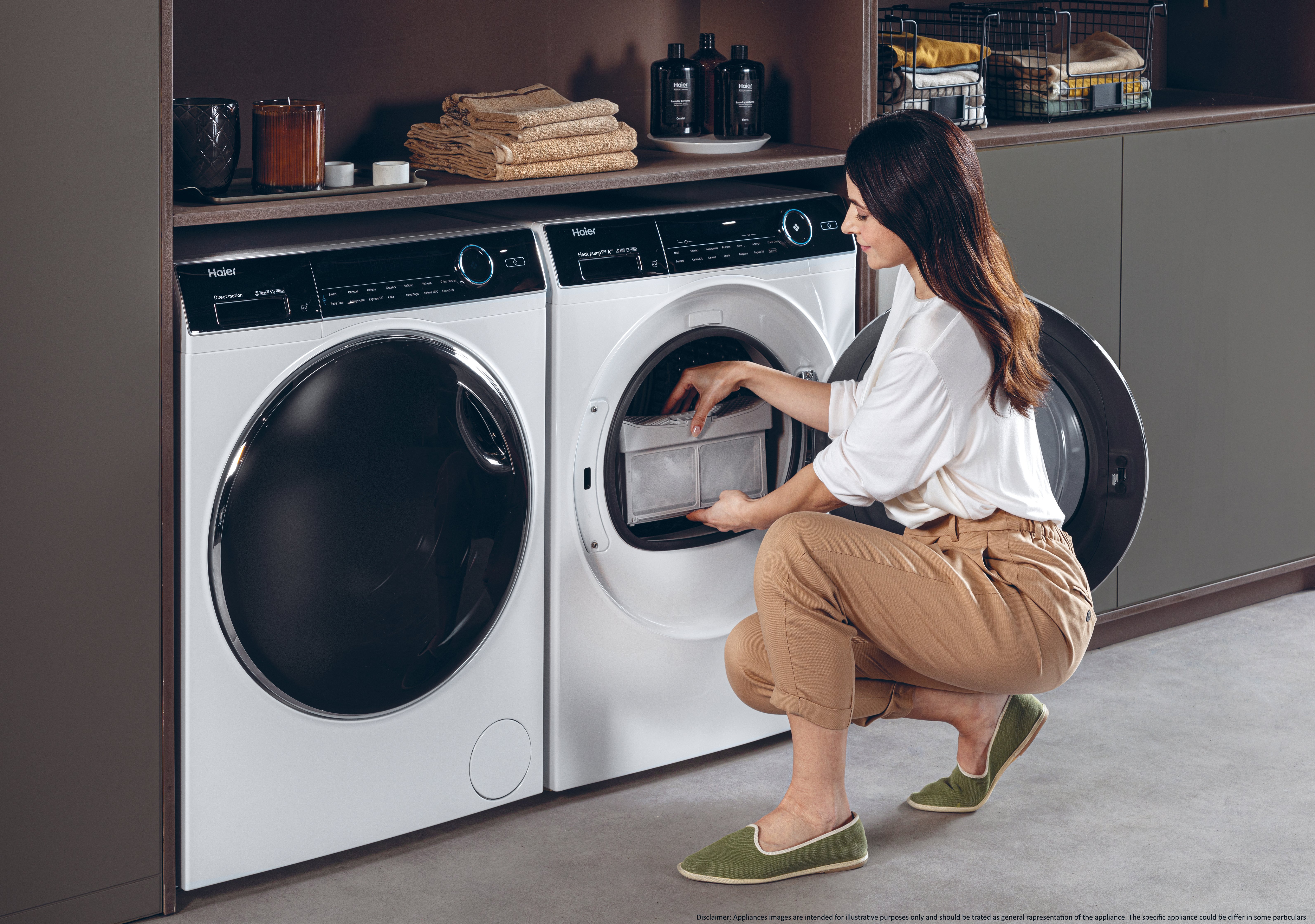 Sušička prádla HAIER HD100-A2979NU1-S I-PRO SERIES 7 PLUS