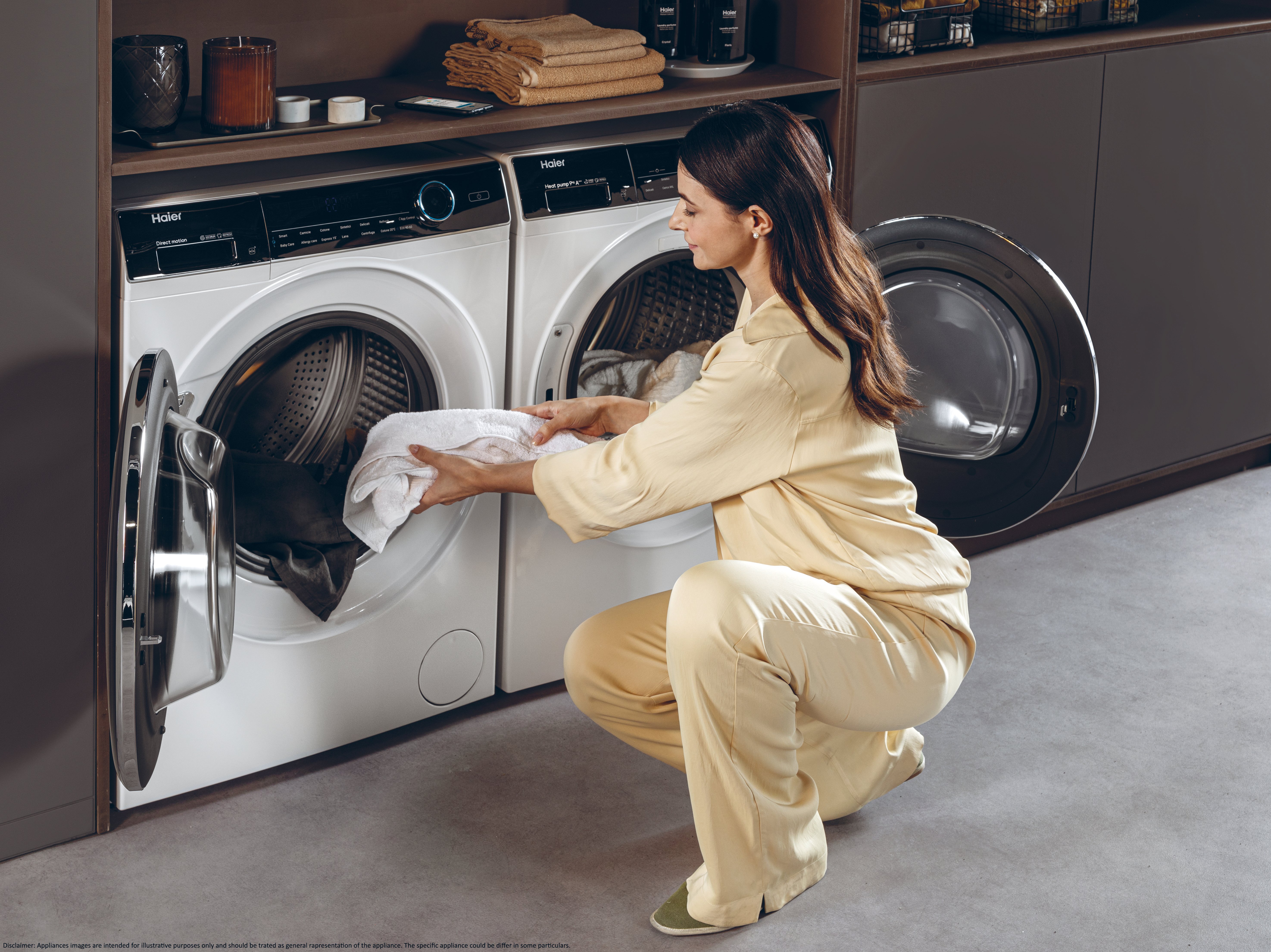 Sušička prádla HAIER HD100-A2979NU1-S I-PRO SERIES 7 PLUS