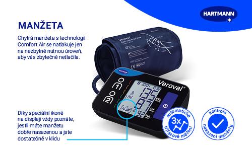 Tlakoměr pažní HARTMANN Veroval compact + connect