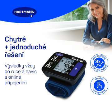 Tlakoměr zápěstní HARTMANN Veroval compact + connect