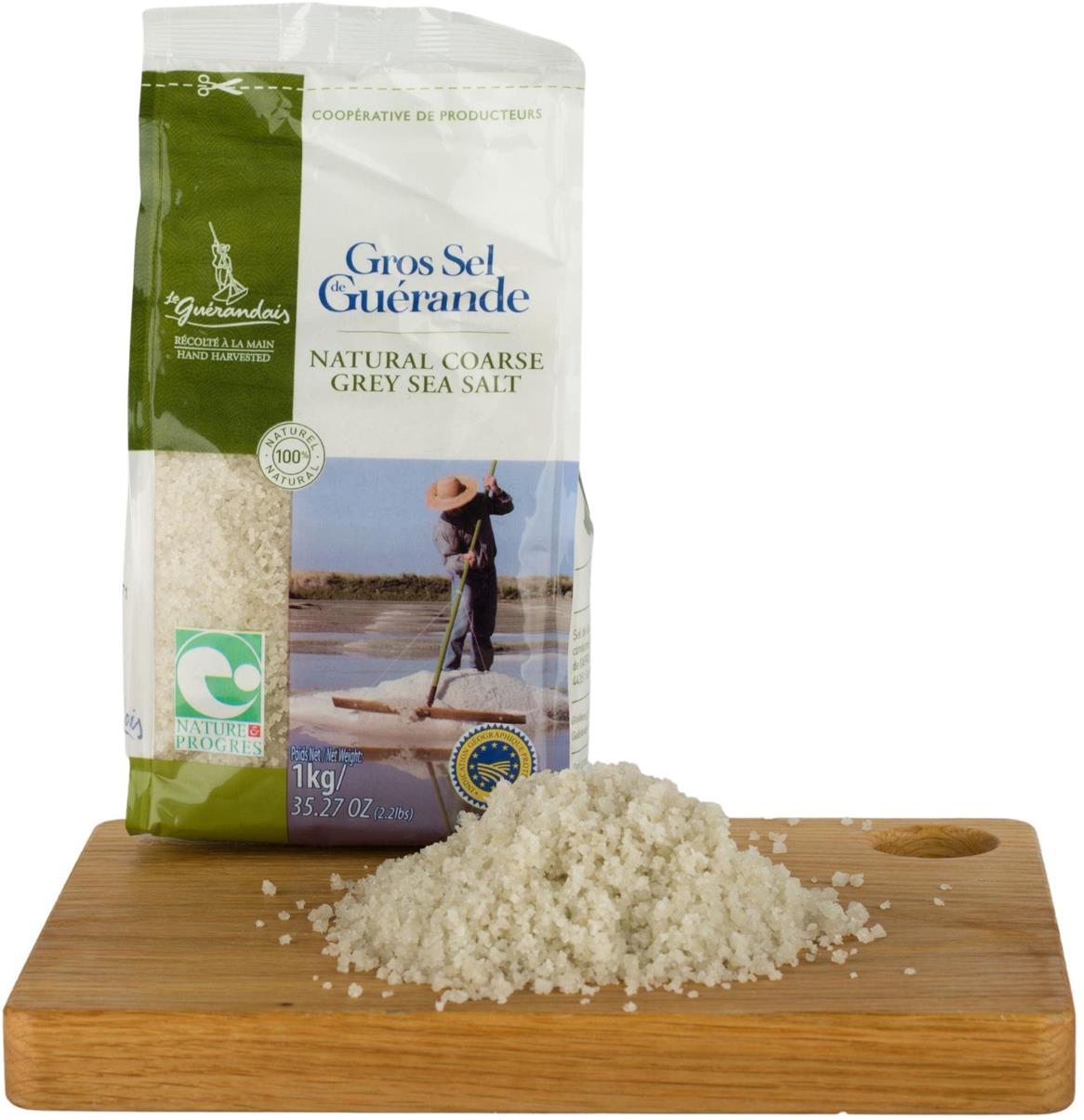 Le Guérandais Keltská sůl mořská Jemná 1 kg