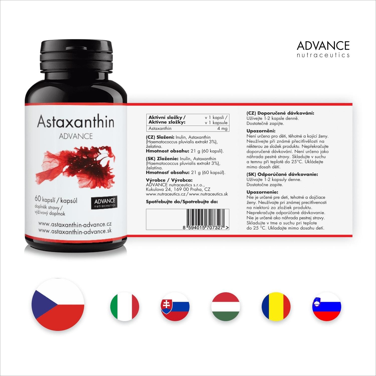 ADVANCE Astaxantín