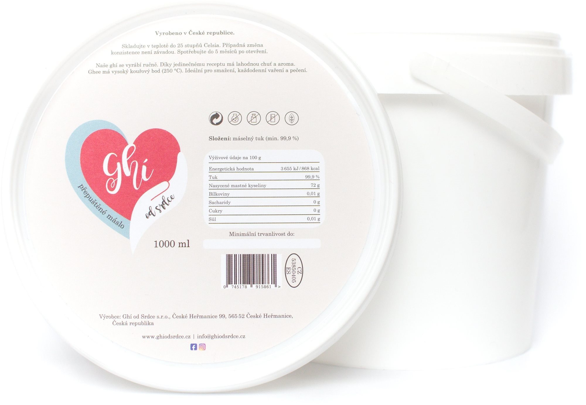 Ghee from Heart 1000 ml