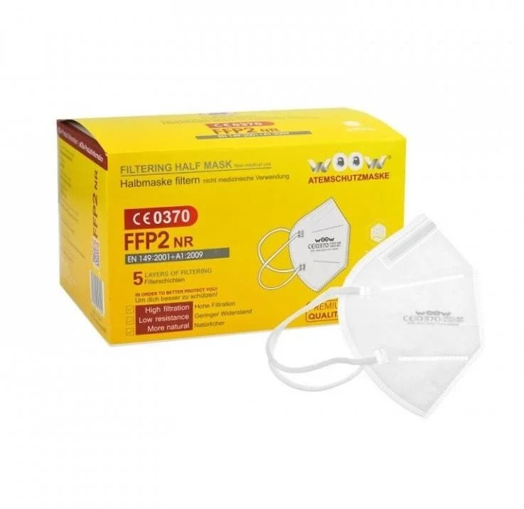Comix Respirator FFP2 NR WOOW, 20 pcs