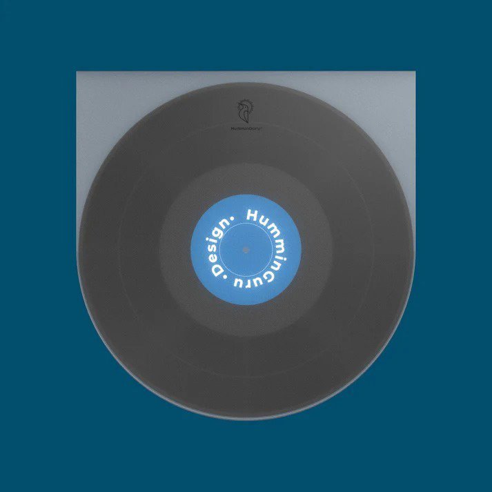 Čistič LP desek HumminGuru Vnitřní 12‘‘ antistatický obal na LP