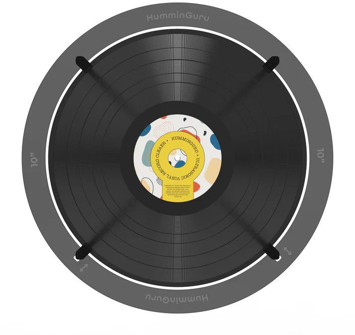 Čistič LP desek HumminGuru adaptér pro 10“ LP