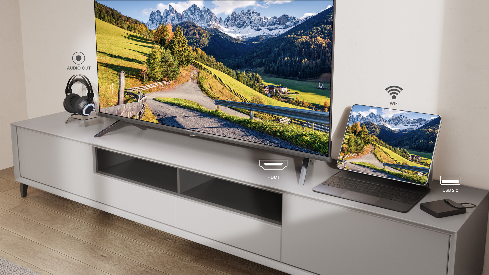 Chytrá TV Hisense 32A4N