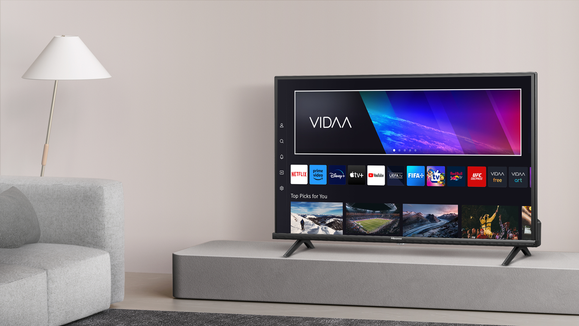 Chytrá TV Hisense 40A4N