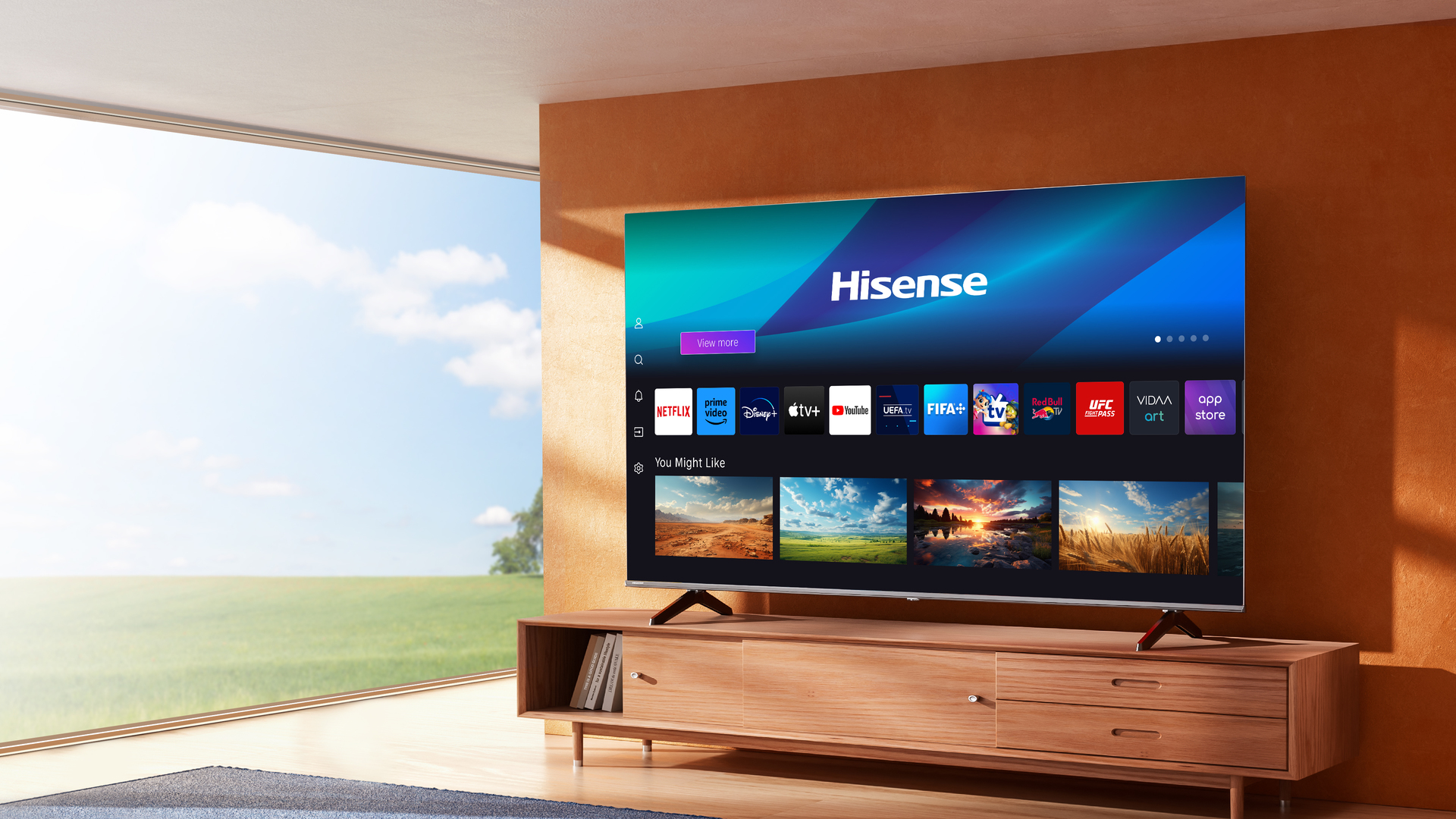 Chytrá televize Hisense 43E6NT