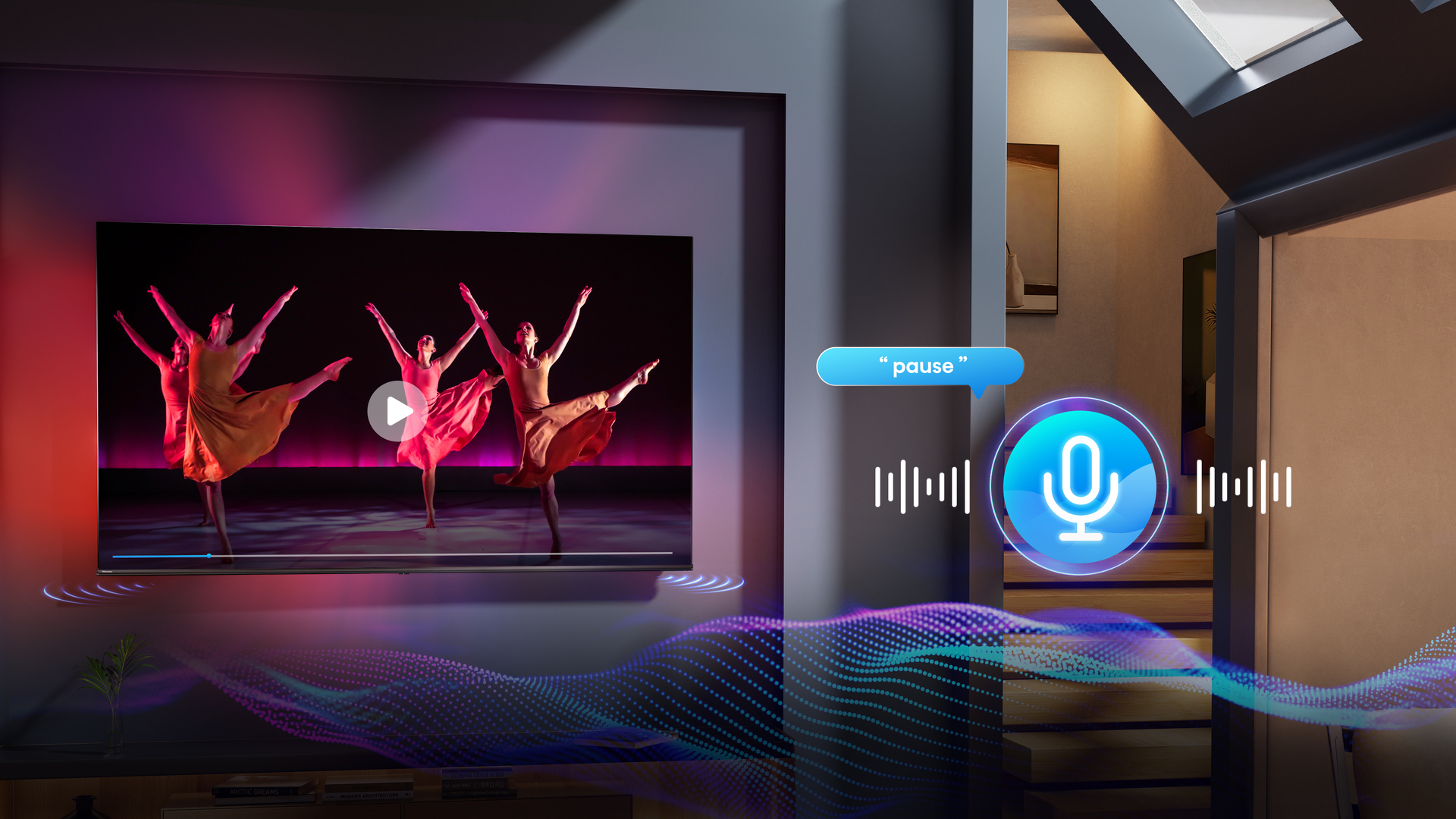 Chytrá televize Hisense 43E6NT