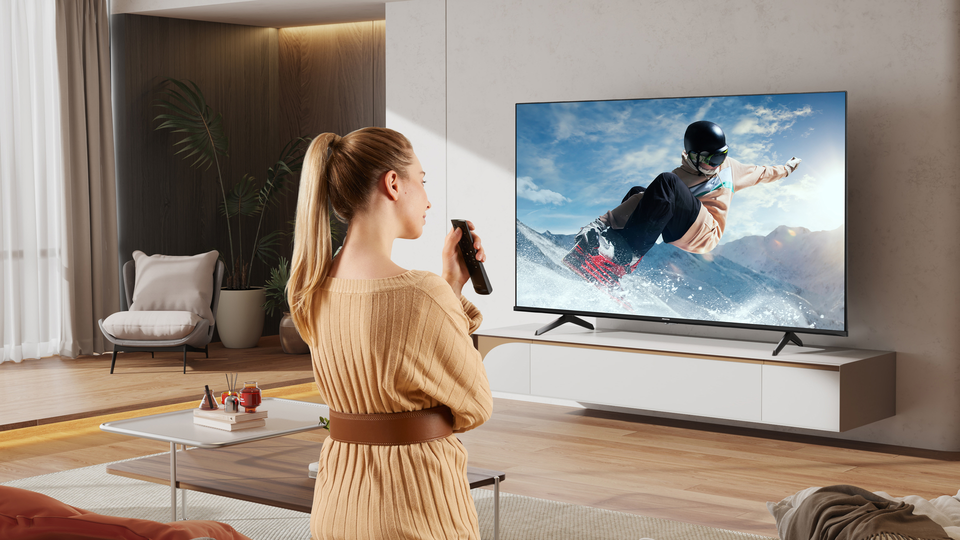 Chytrá TV Hisense 55E7NQ
