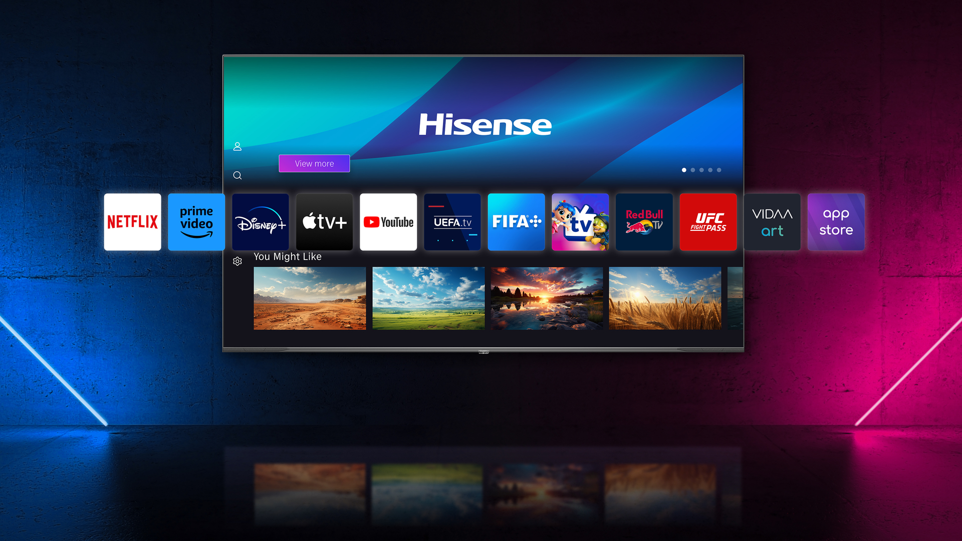 Chytrá TV Hisense 55E7NQ Pro