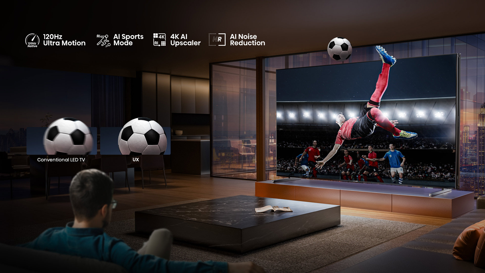 Televízia 110" Hisense 110UXNQ