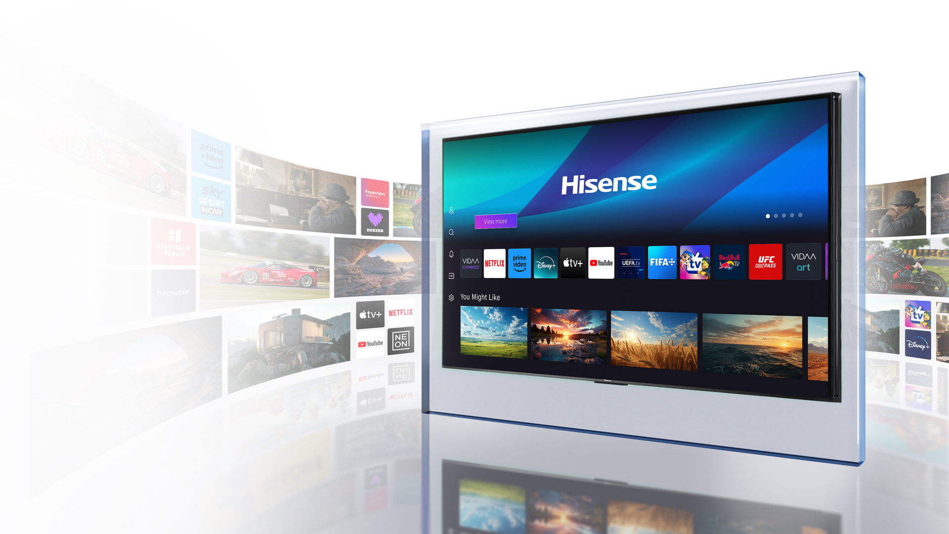 Televízia 110" Hisense 110UXNQ