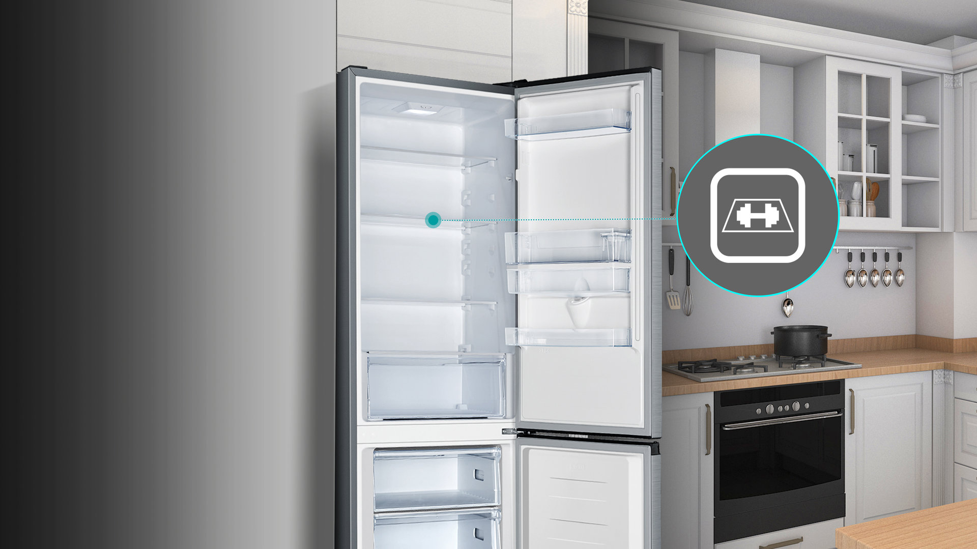 Lednice HISENSE RB440N4AFC