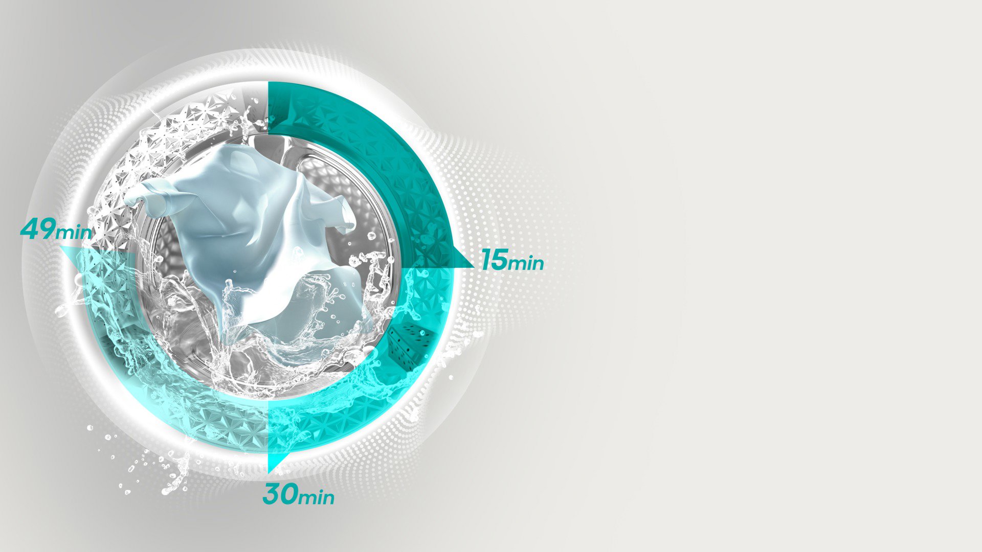 Úzka parná práčka HISENSE WF3S6021BW