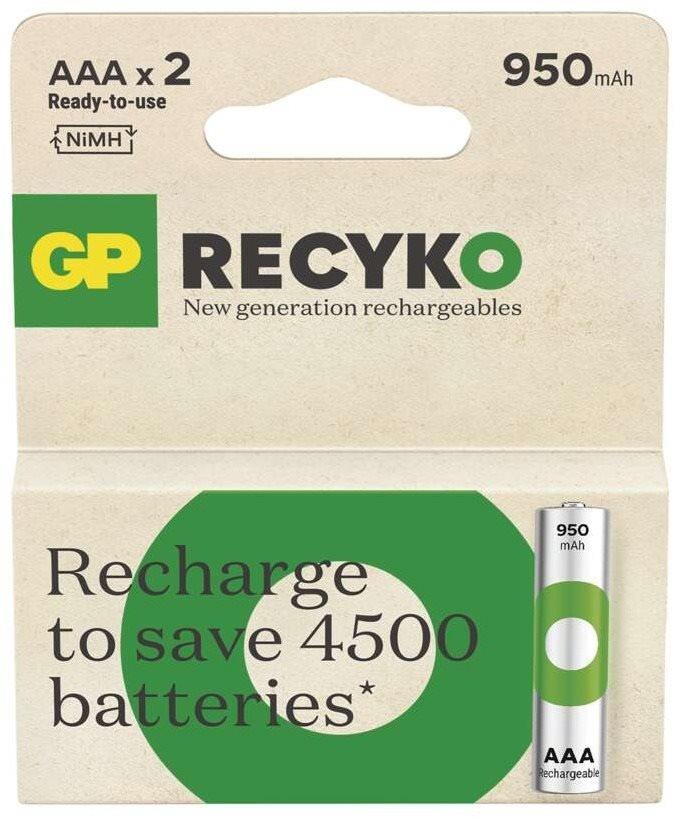 Akkus GP Akkus ReCyko 950 AAA (HR03), 2 Stück