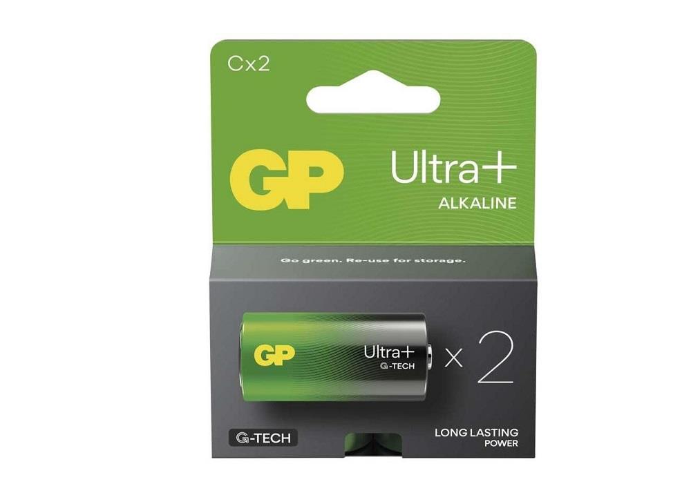 Jednorazová batéria GP Alkalická batéria Ultra Plus C (LR14)
