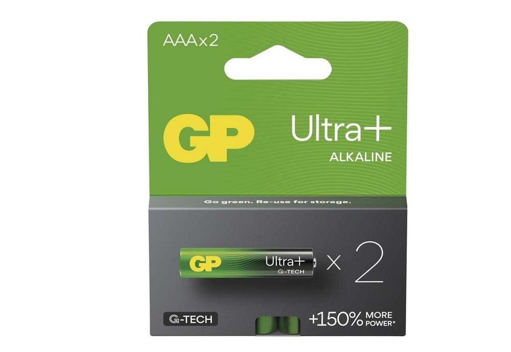 Jednorazová batéria GP Alkalická batéria Ultra Plus AAA (LR03)