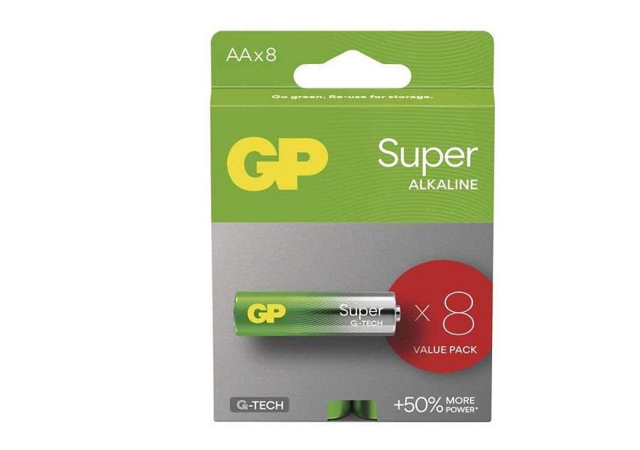 Jednorazová batéria GP Alkalická batéria Super AA (LR6)