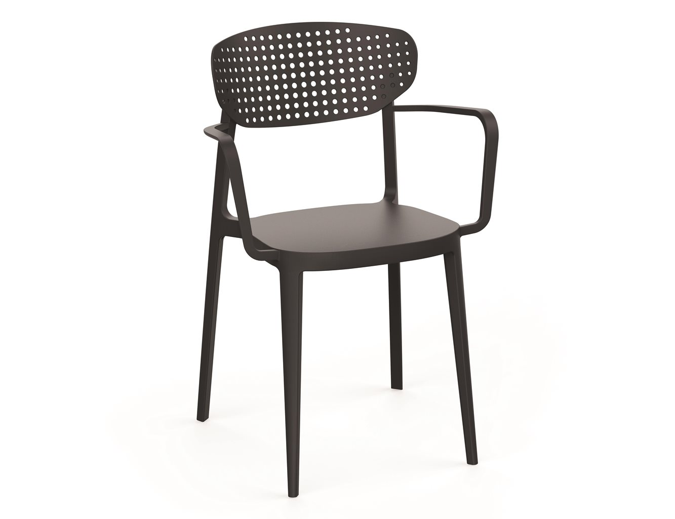 Garden chairs ROJAPLAST Garden chair Aire Armchair, anthracite