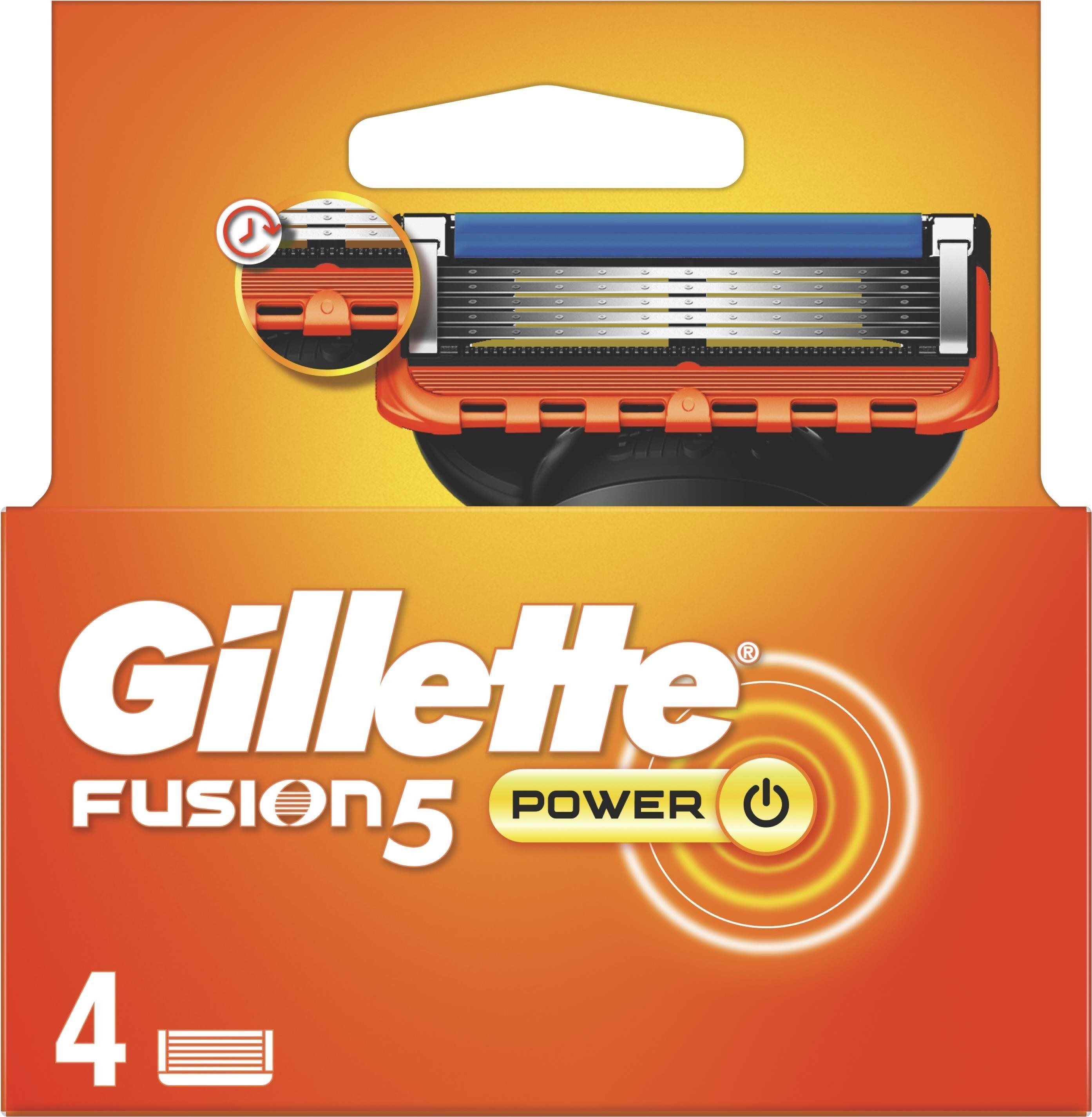 GILLETTE Fusion5 Power 4 ks