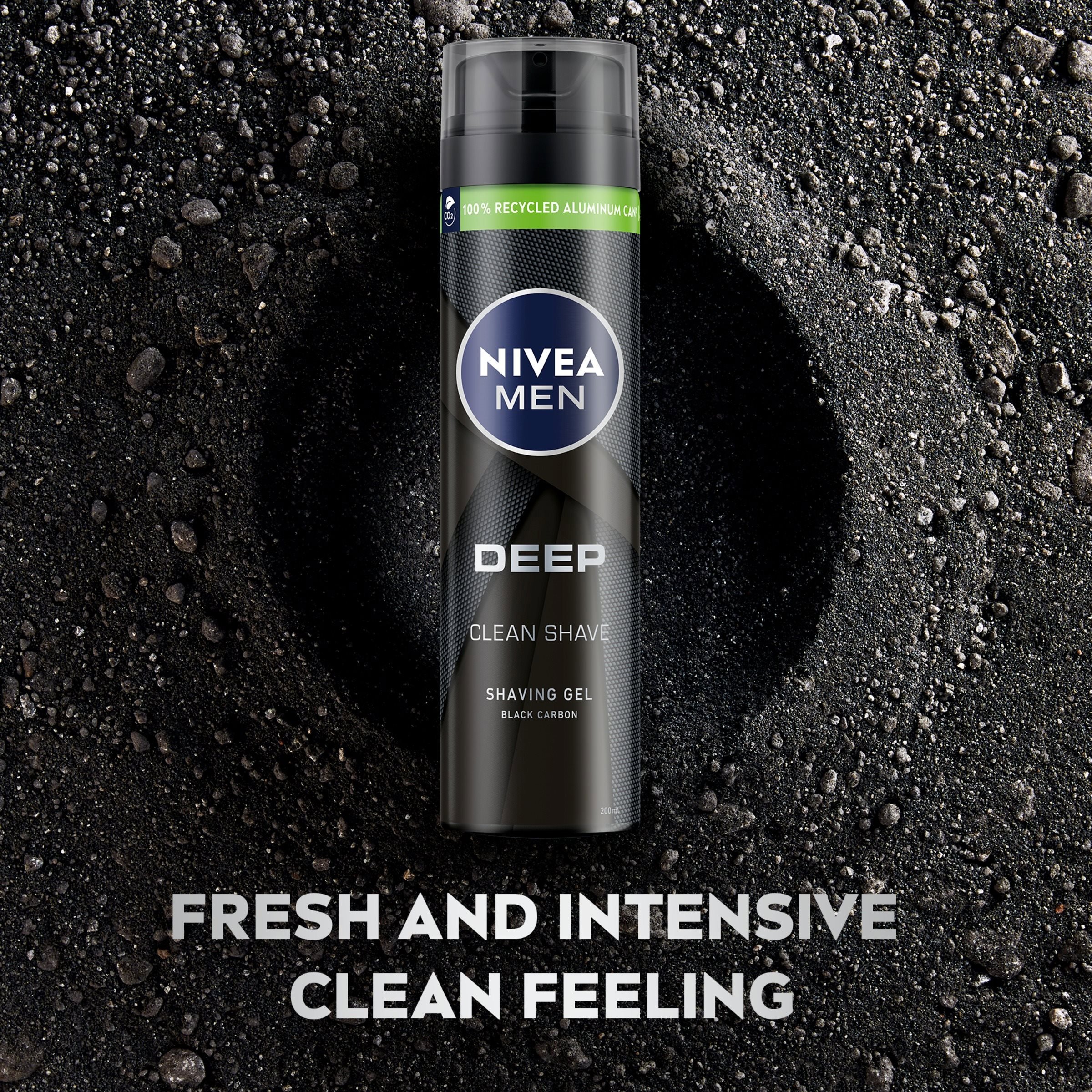 Gel na holení NIVEA Men Deep 200 ml