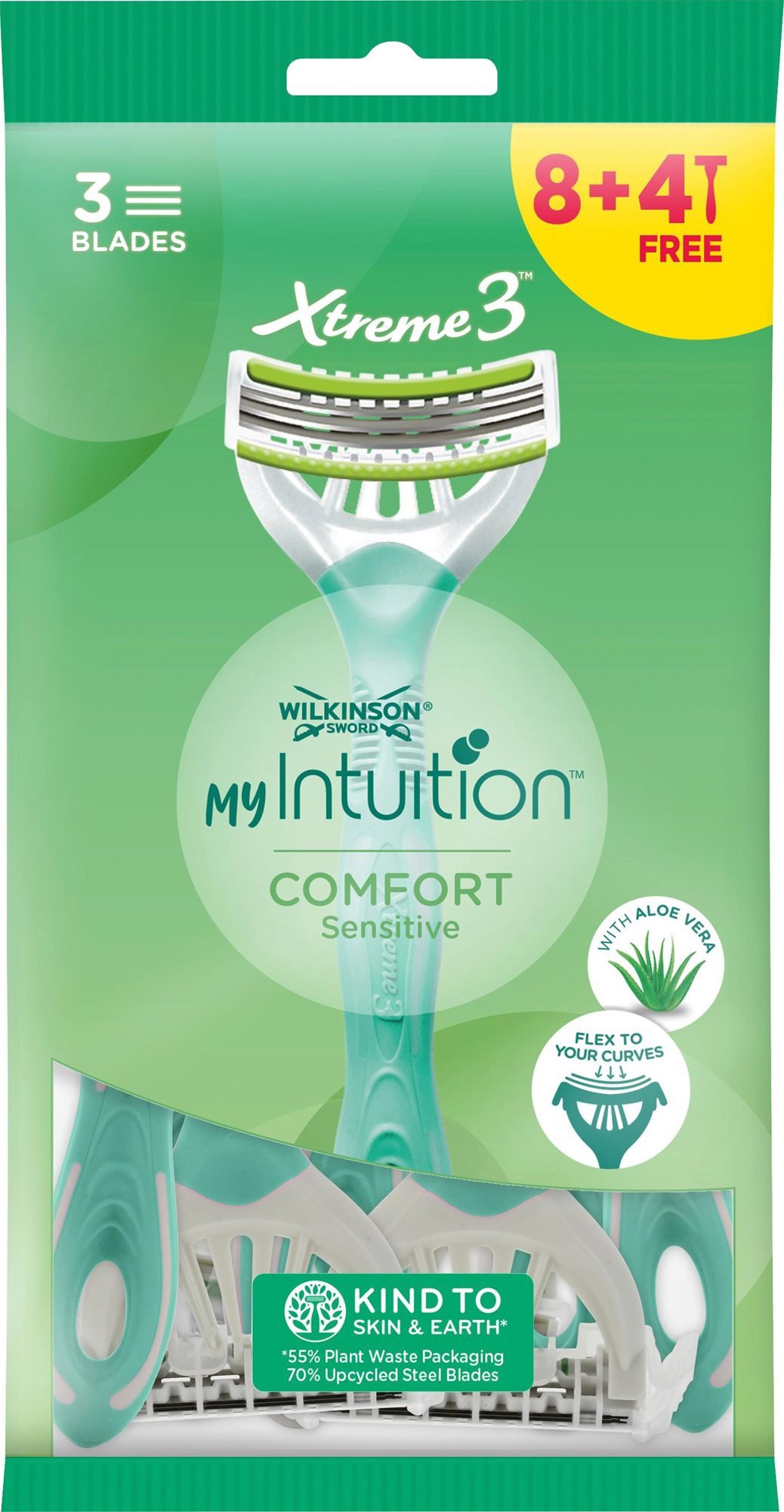 Dámská holítka Wilkinson MY Intuition Comfort Sensitive 8+4