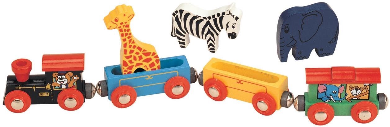 Příslušenství k vláčkodráze Maxim Vlaková souprava "ZOO" 50821