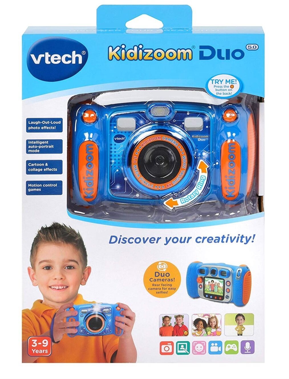 Dětský fotoaparát Kidizoom Duo MX 5.0 modrý